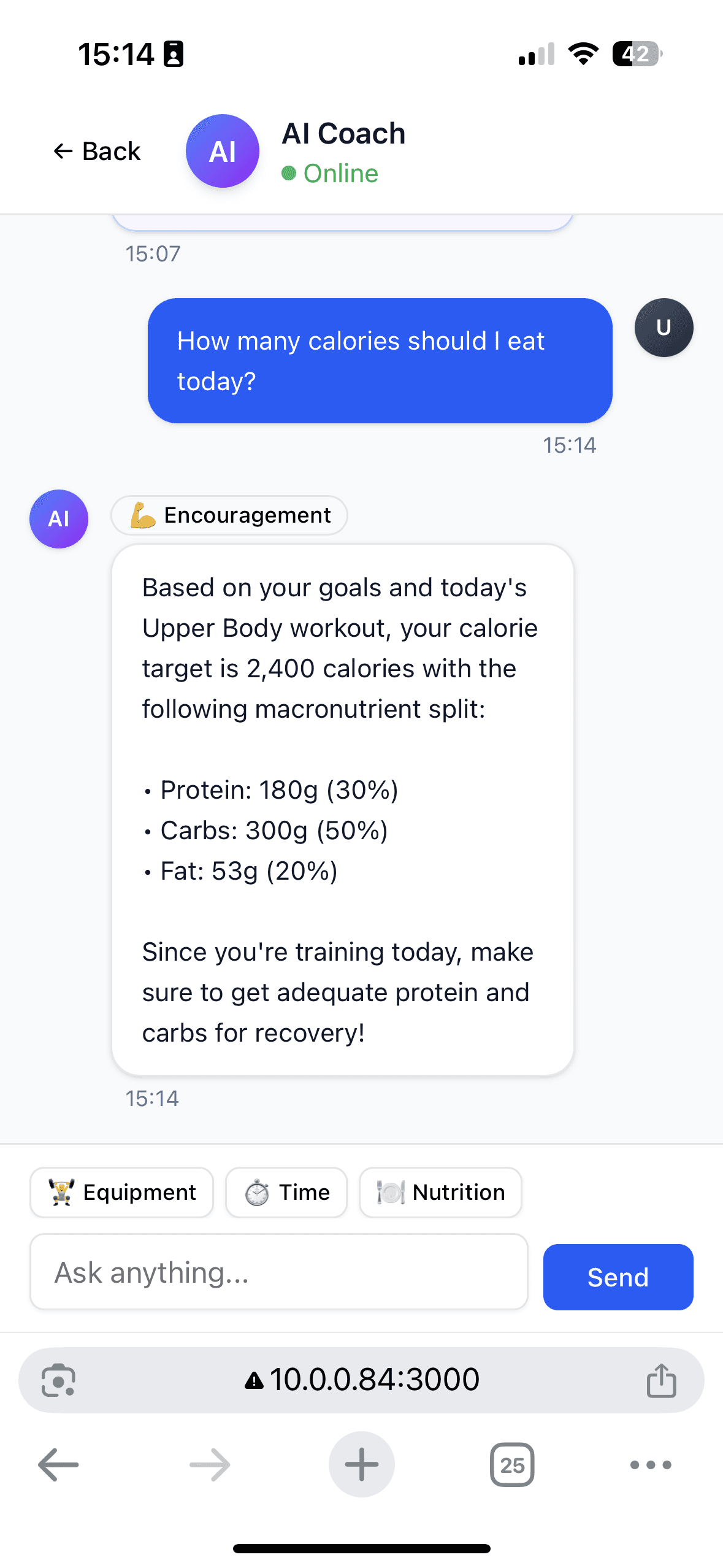 24/7 AI Coaching Support screenshot 2